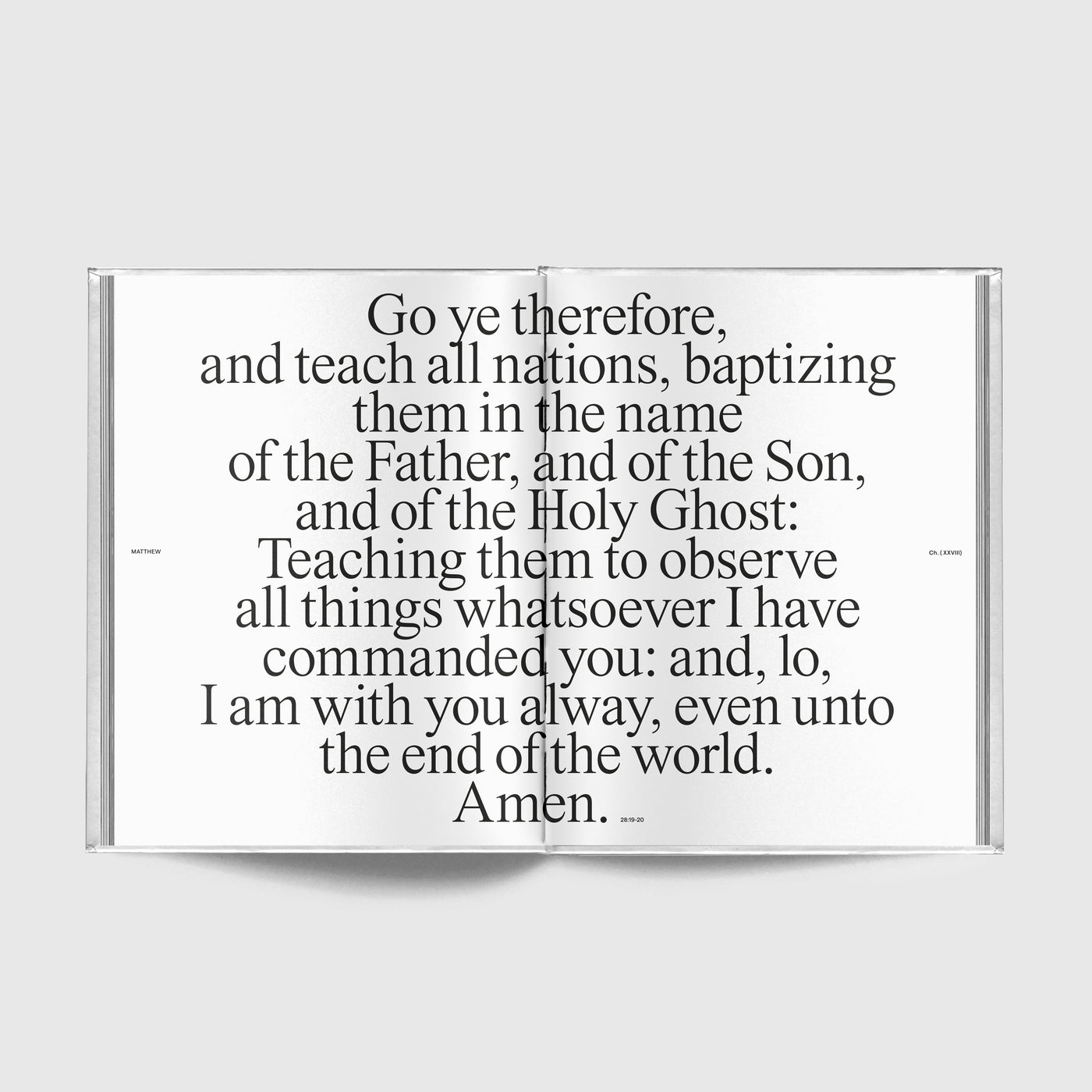 The Book of Matthew