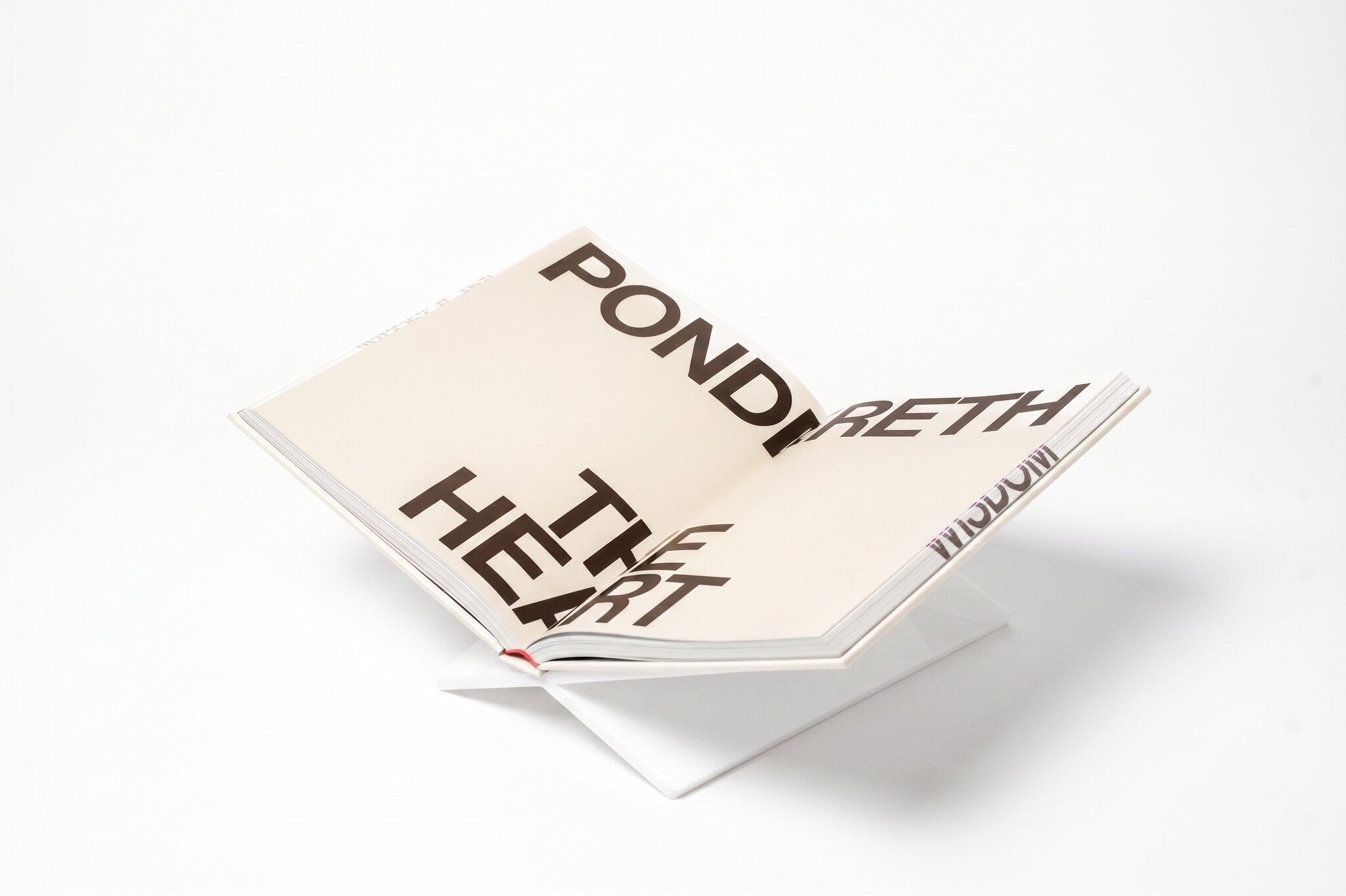 Byble Book Stand White view 2